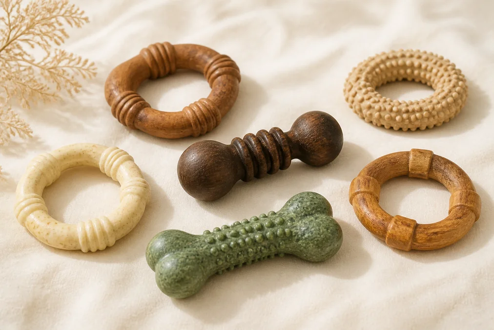 Puppy teething ring chews