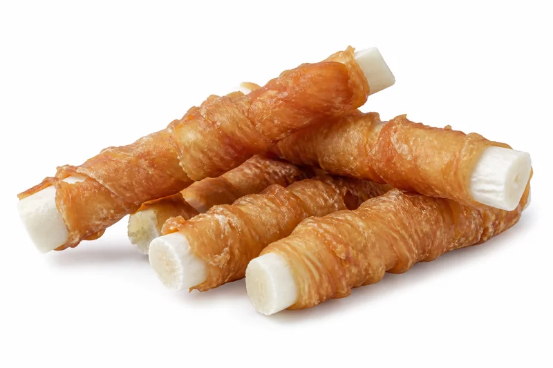 Chicken collagen wrap dog chews